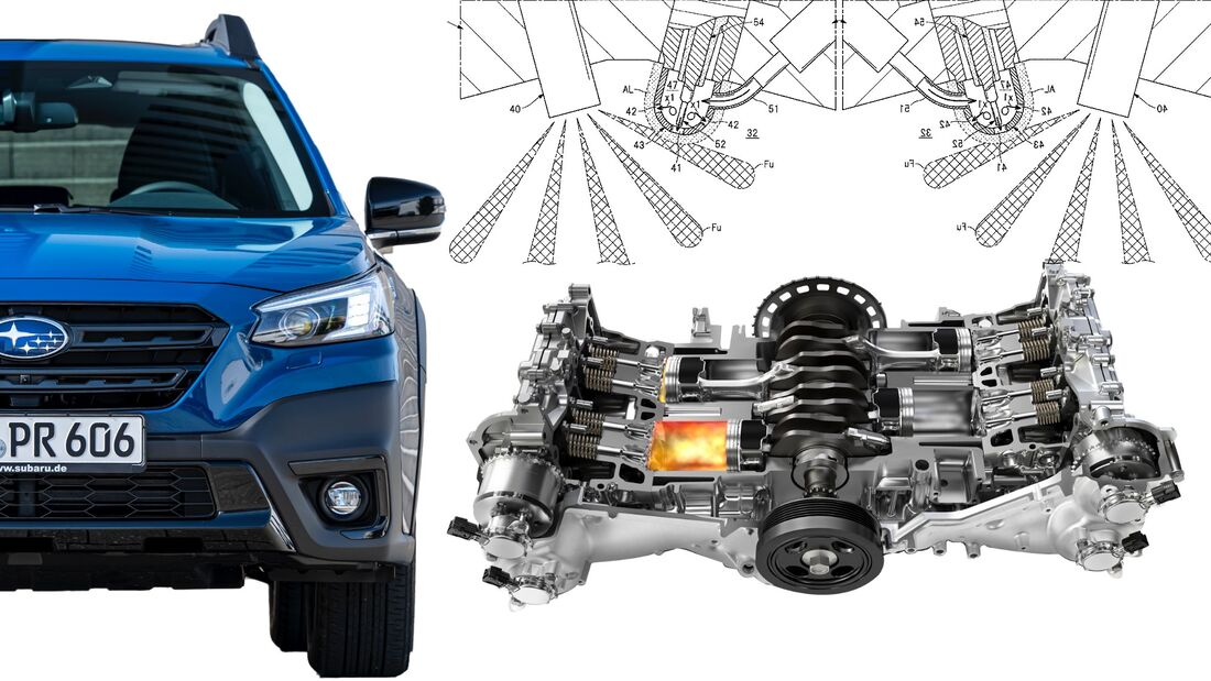 The boxer engine continues to work: Subaru has patented a chamber pre-ignition