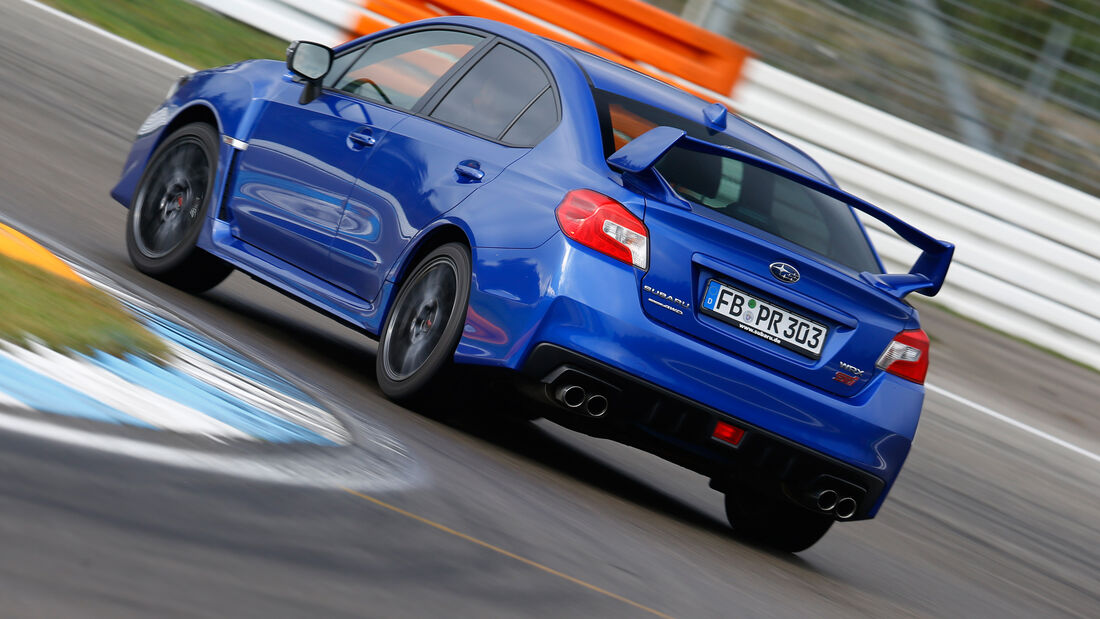 Subaru WRX STI, Heckansicht