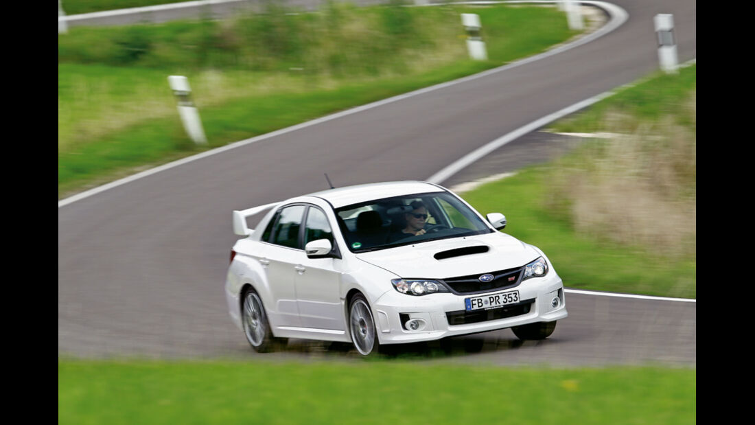 Subaru WRX STI, Seitenansicht