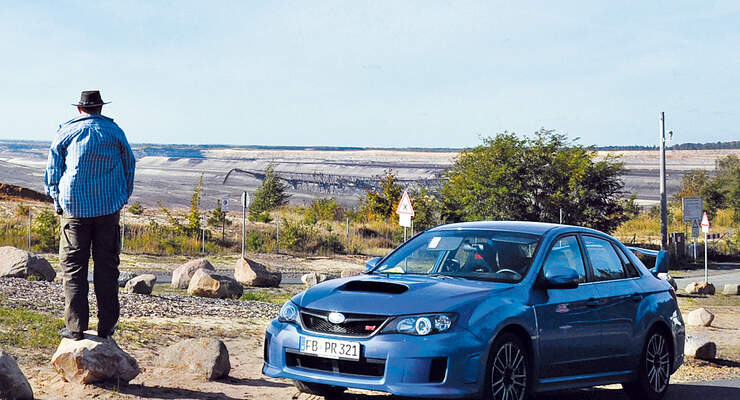 Subaru WRX Sti, Lausitz, Seitenansicht