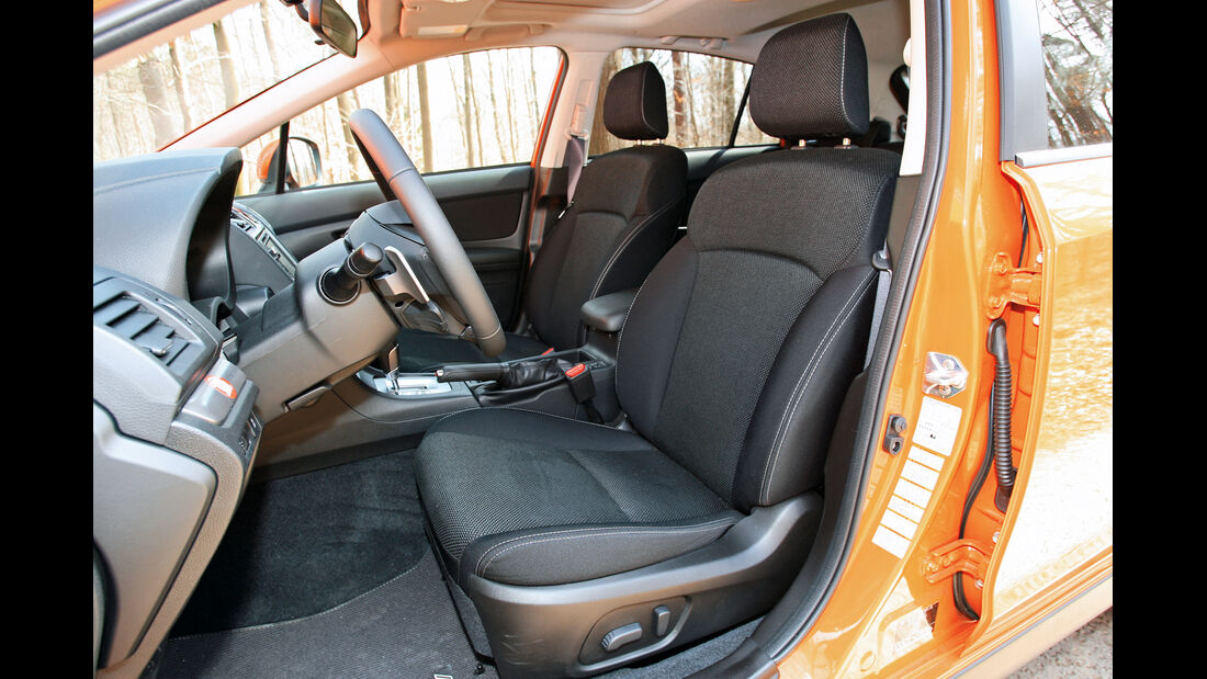 Subaru XV 2.0i, Fahrersitz