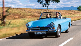 Sunbeam Alpine Serie I, Frontansicht