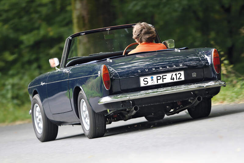 Sunbeam Tiger, Heckansicht