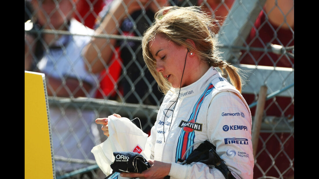 Susie Wolff - GP England 2014