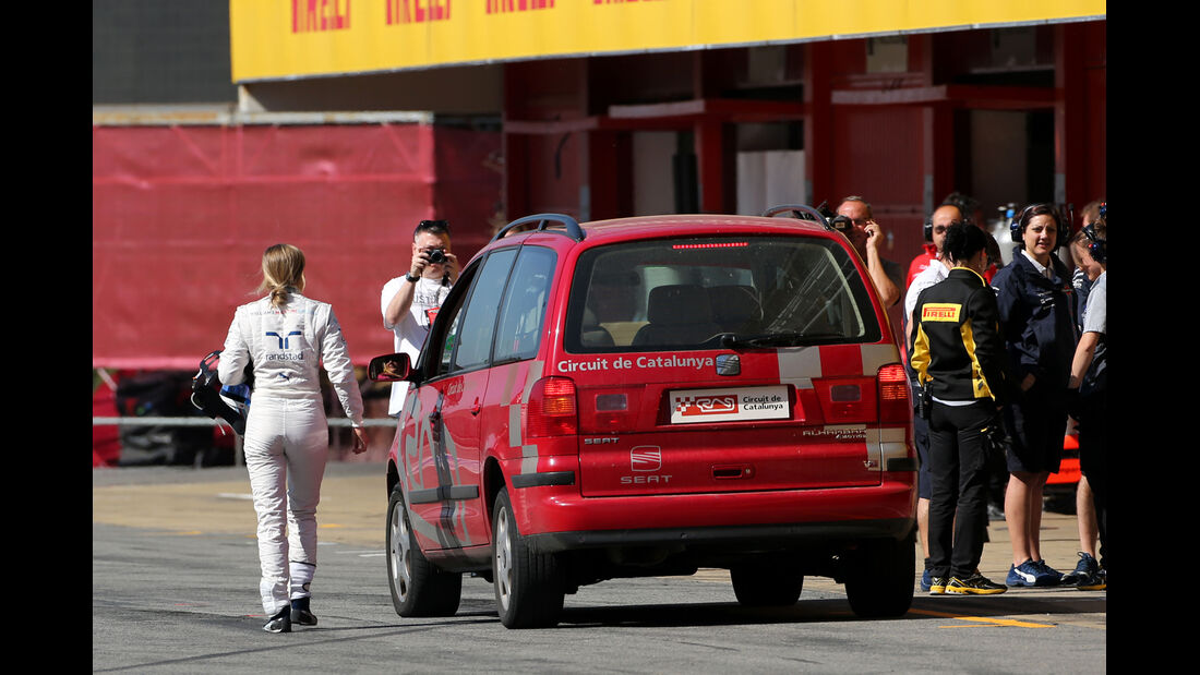 Susie Wolff - Williams - Barcelona - F1 Test 2 - 14. Mai 2014