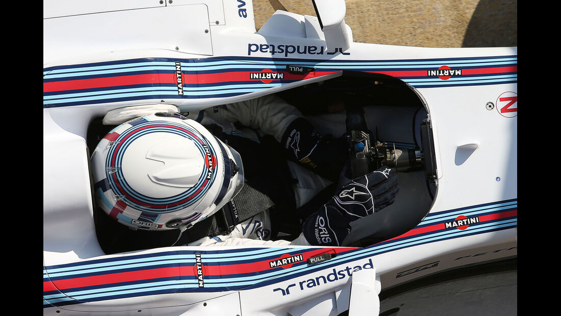Susie Wolff - Williams - Formel 1-Test - Barcelona - 19. Februar 2015