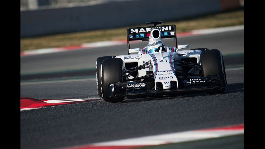 Susie Wolff - Williams - Formel 1-Test - Barcelona - 19. Februar 2015