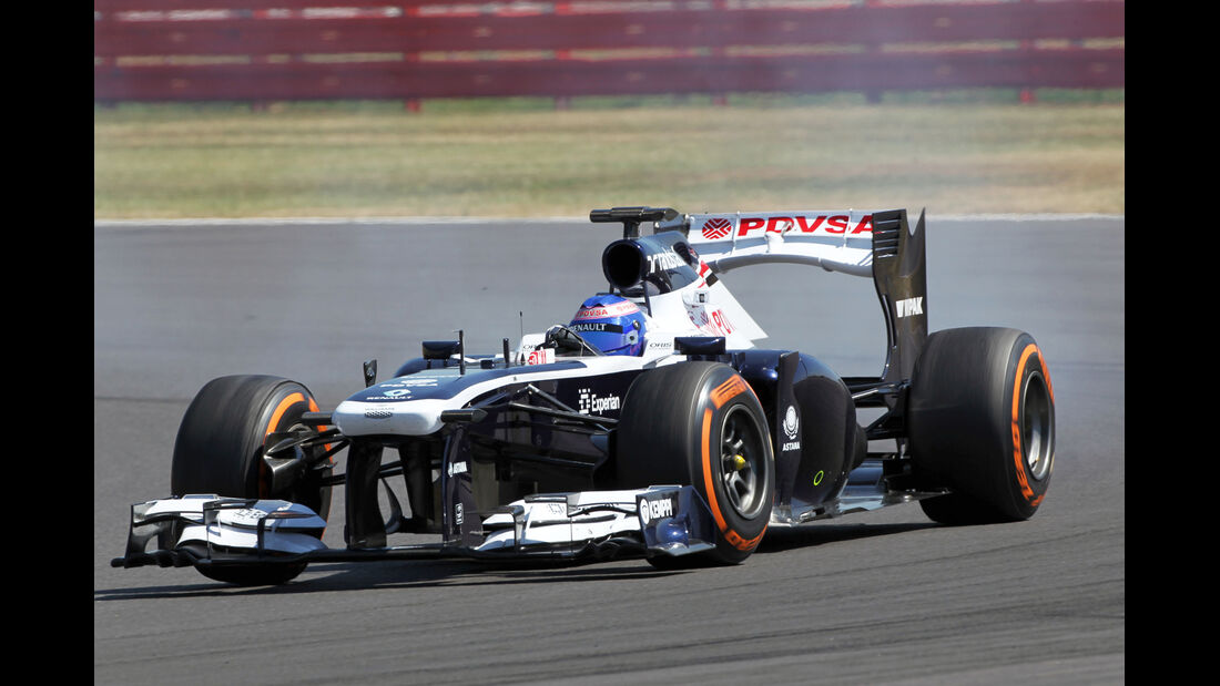 Susie Wolff - Williams - Young Drivers Test - Silverstone - 19. Juli 2013
