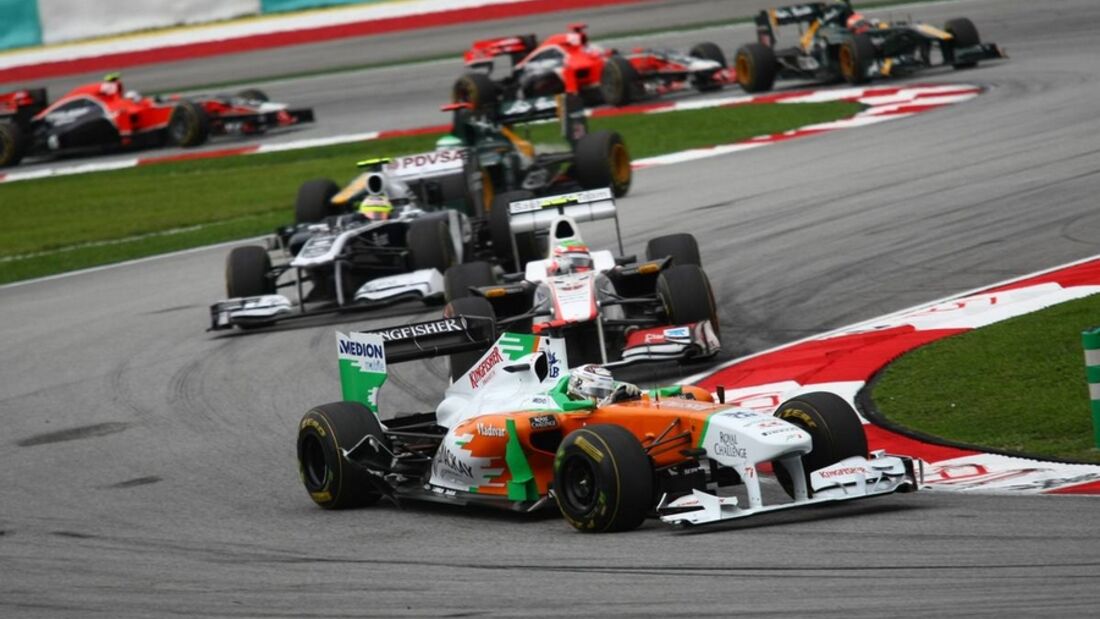 Sutil GP Malaysia 2011 Formel 1