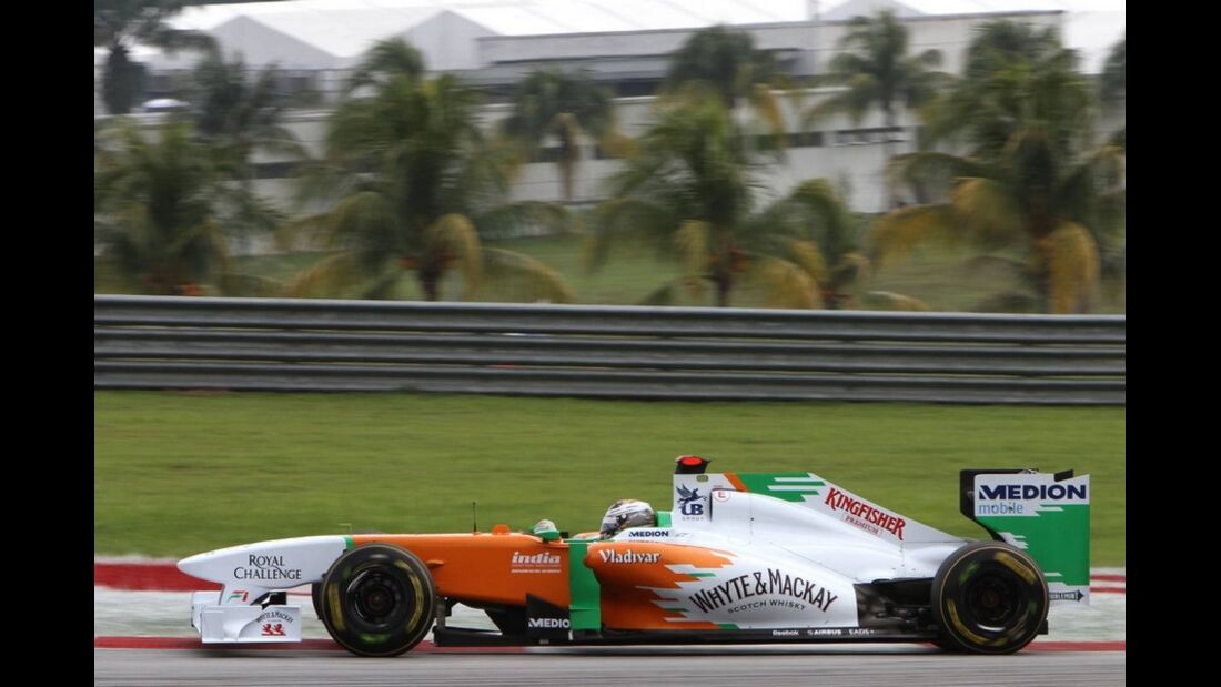 Sutil GP Malaysia 2011 Formel 1