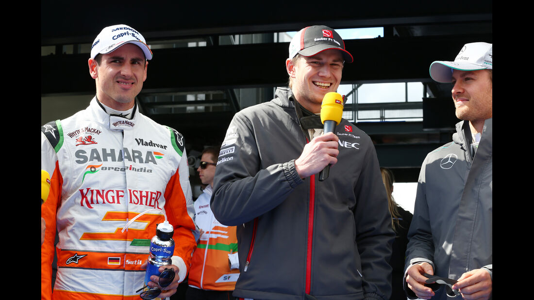 Sutil, Hülkenberg & Rosberg - GP Australien 2013