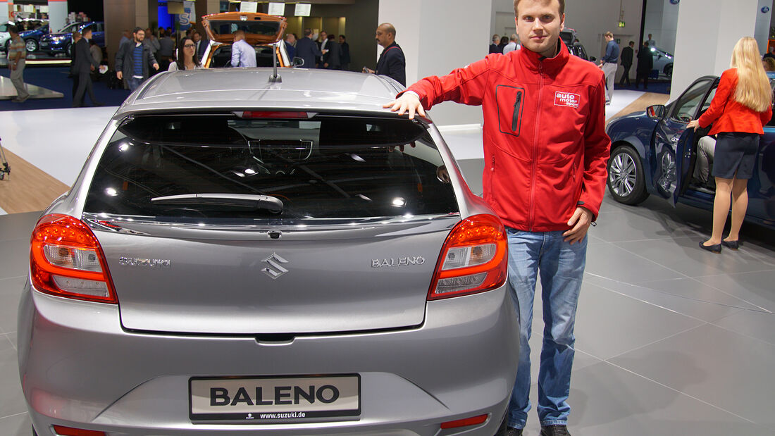 Suzuki Baleno Sitzprobe IAA