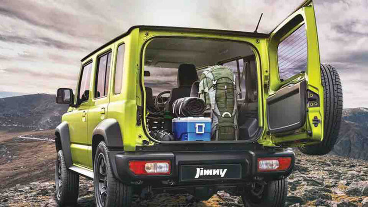 Suzuki Jimny LWB (2023) als Fünftürer