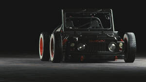 Suzuki Jimny Ratrod Render Design Concept