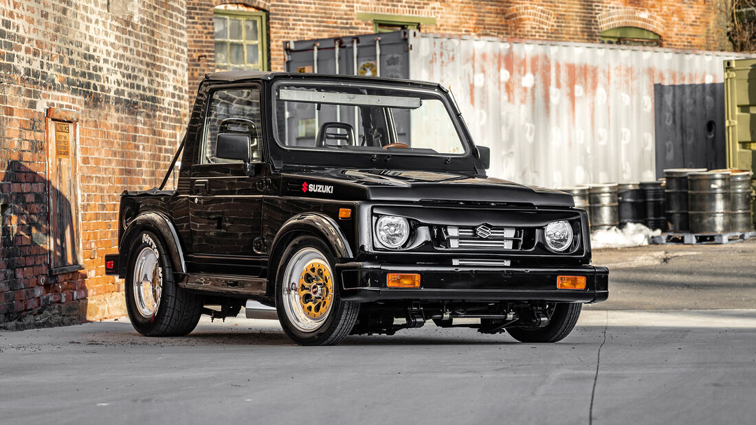 Suzuki Samurai mit Mazda RX7-Wankelmotor