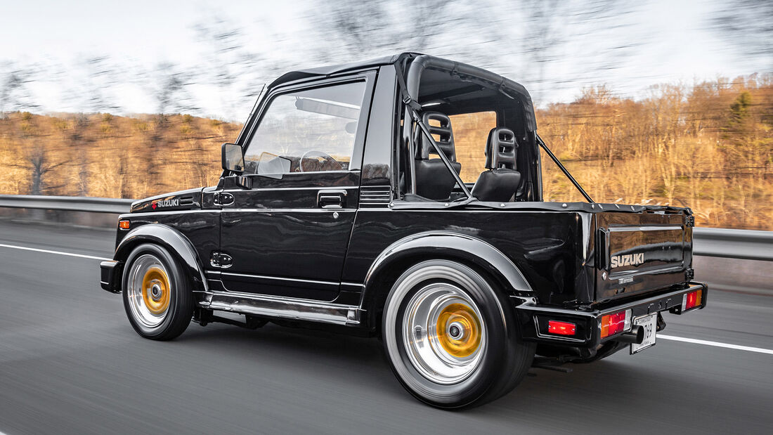 Suzuki Samurai mit Mazda RX7-Wankelmotor