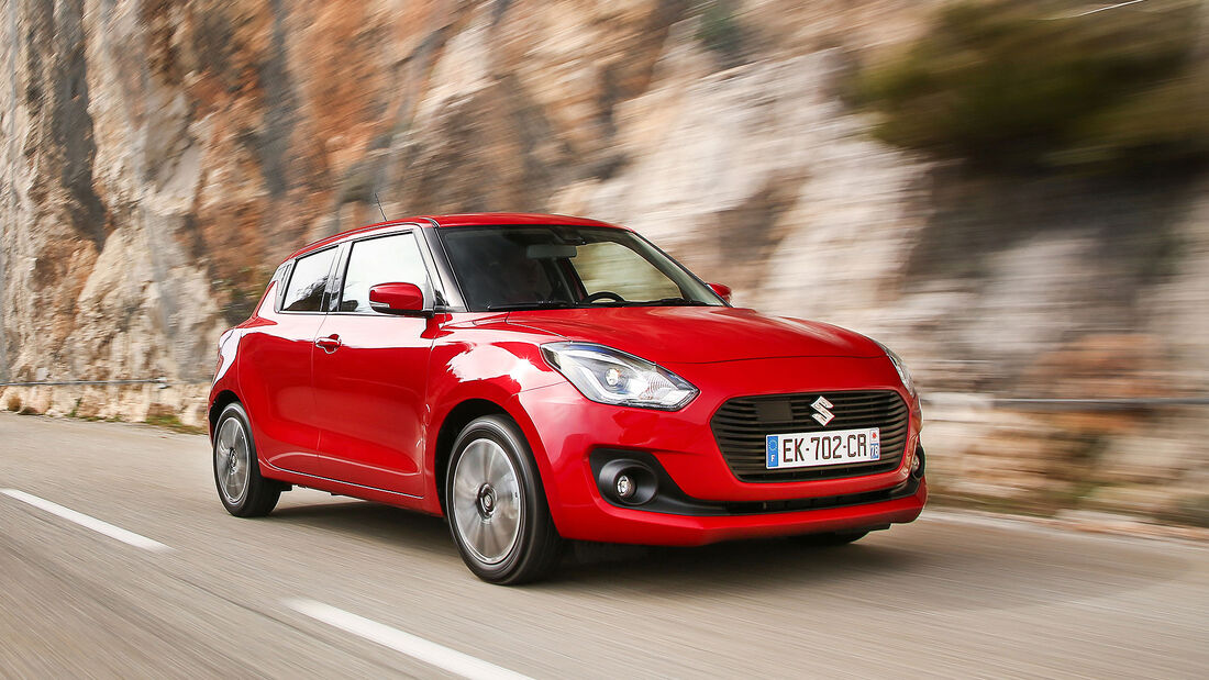 Suzuki Swift (2017) im Fahrbericht: Turbo-Hybrid-Kleinwagen