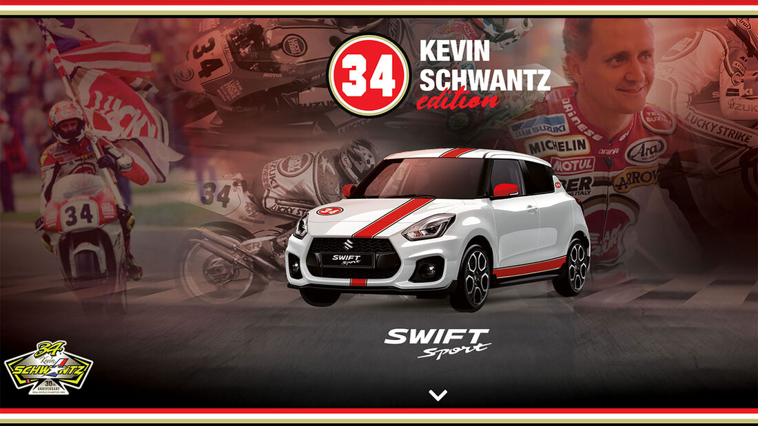 Suzuki Swift Kevin Schwantz Edition Sondermodell Italien
