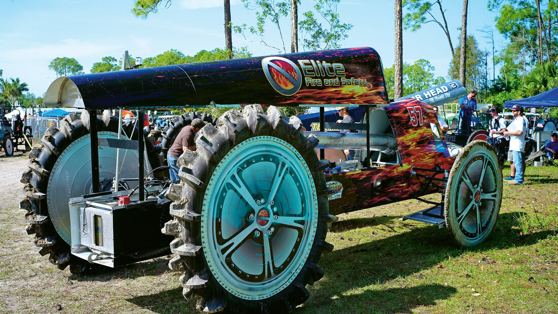 Swamp Buggy WC, Seitenansicht