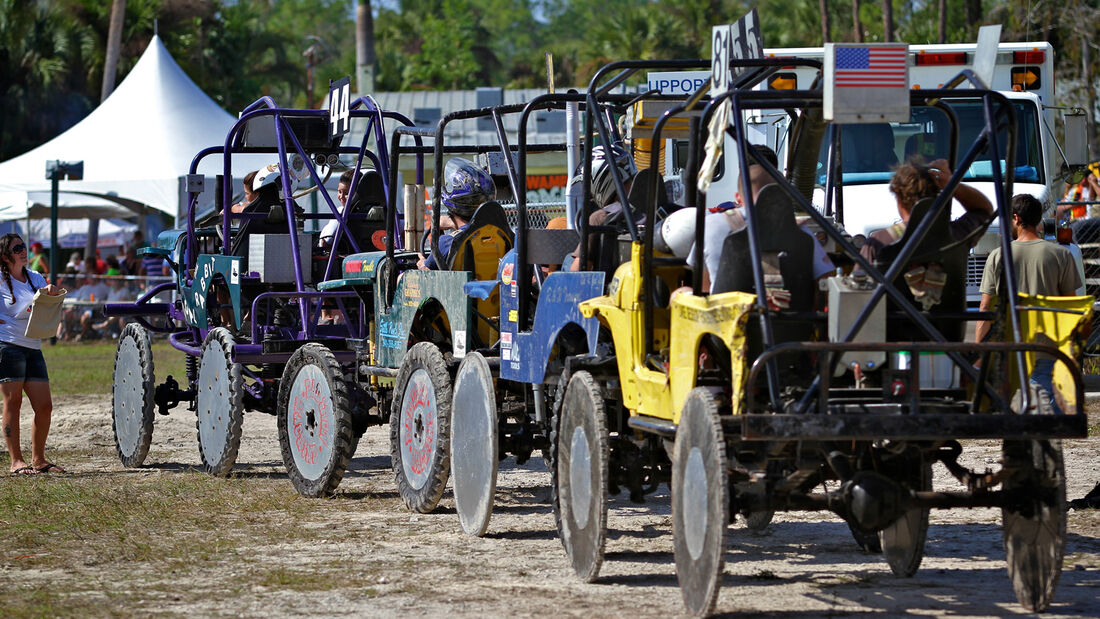 Swamp Buggy WC, Starterfeld