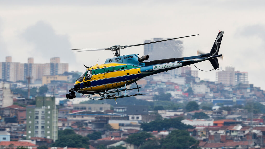 TV-Helikopter - Formel 1 - GP Brasilien - Sao Paulo - 15. November 2019