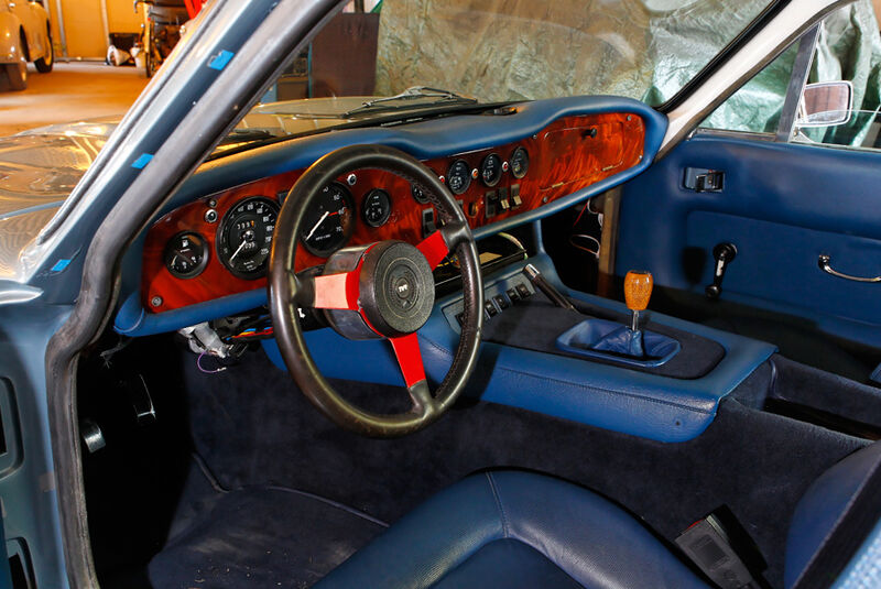 TVR 2000 M, Fahrersitz, Innenraum