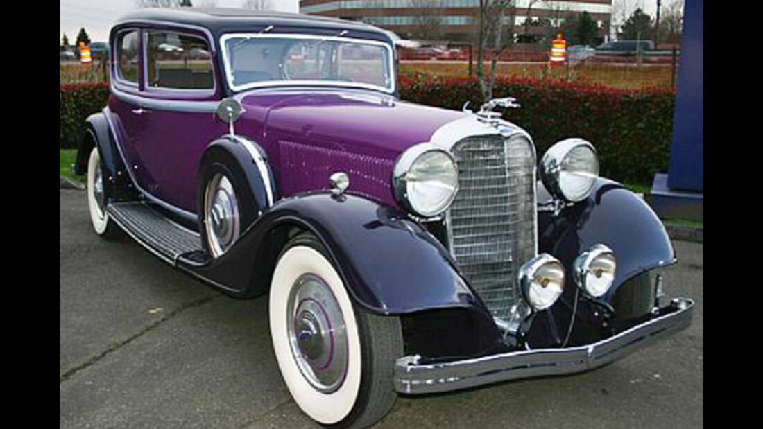 Tacoma 1933 Lincoln KB Victoria Coupe