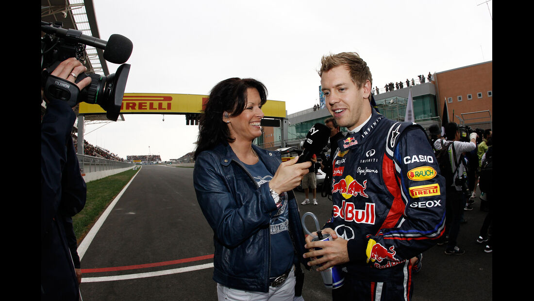 Tanja Bauer Sky TV Vettel 2011
