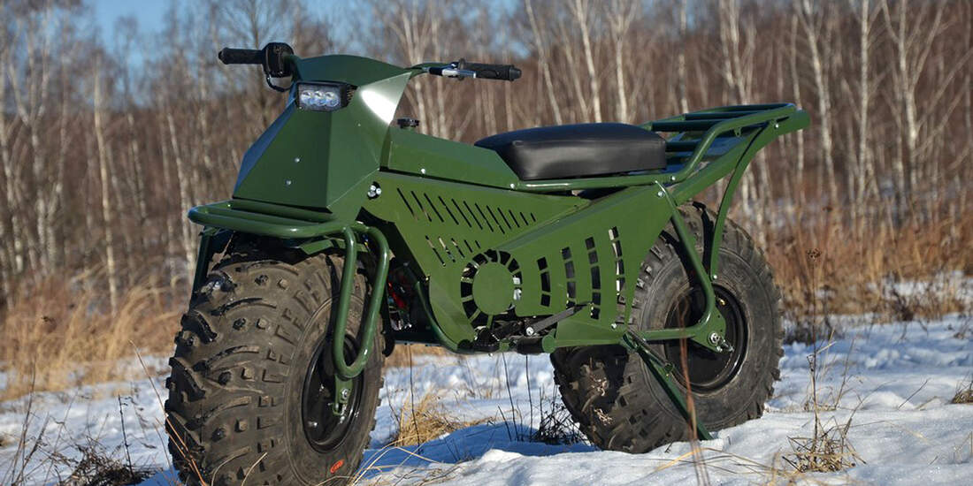 Tarus 2x2 Amphibien-Motorrad