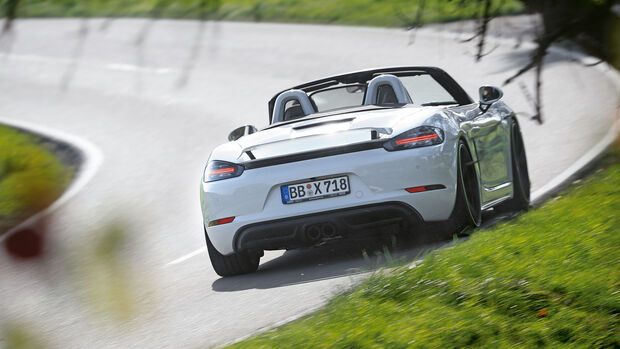 Techart-Porsche 718 Boxster S, Heckansicht