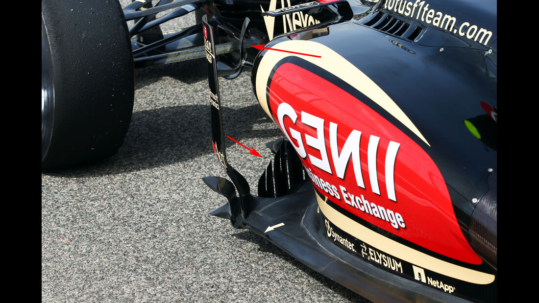 Technik Lotus Bahrain 2013