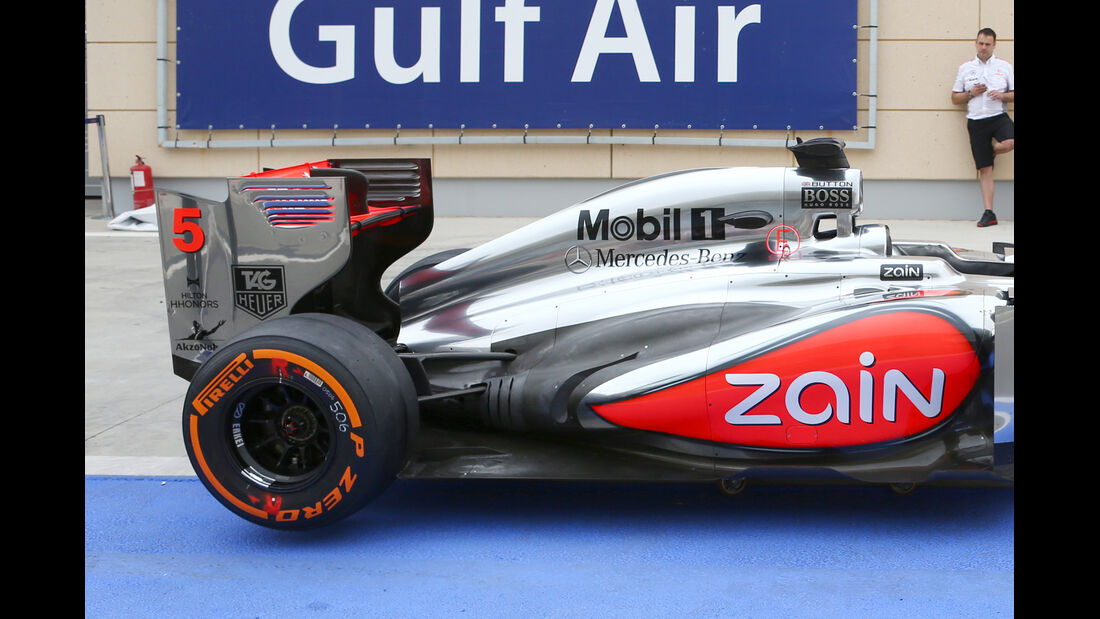 Technik McLaren Bahrain 2013