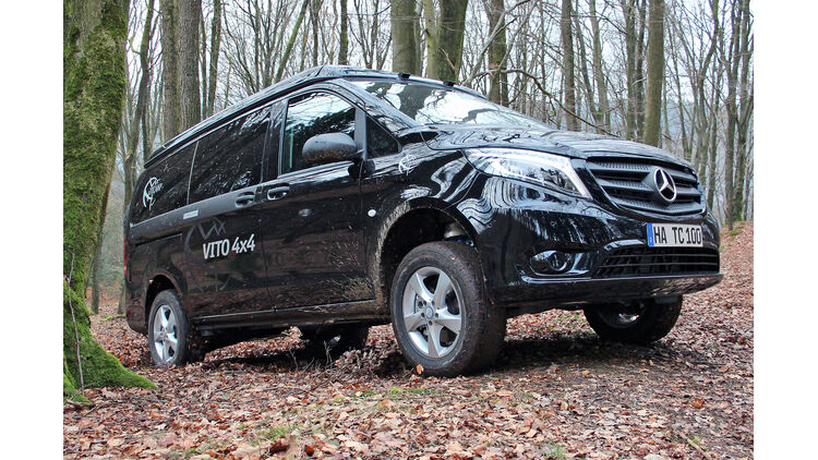 Mercedes Vito 4x4 Tecamp Der Clever Camper Auto Motor Und Sport