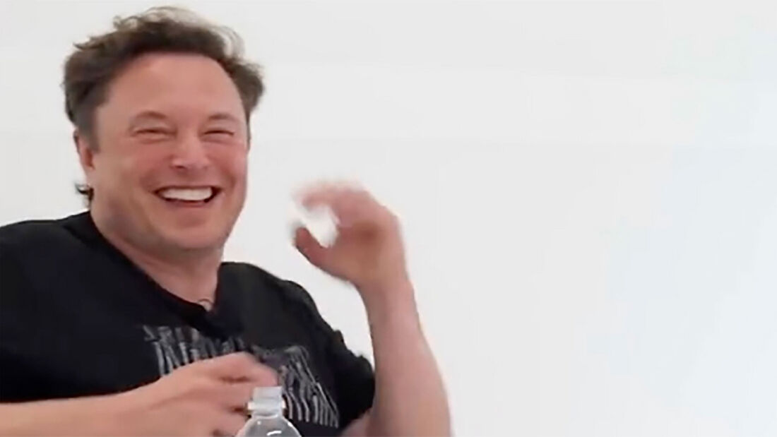 Tesla-Chef Elon Musk im Video-Interview Juni 2022