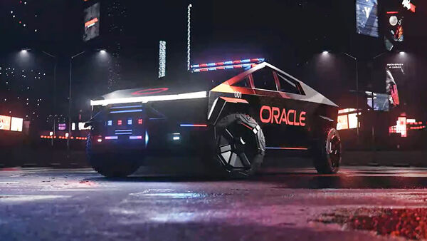 Tesla Cybertruck Polizeiauto Police Interceptor Oracle