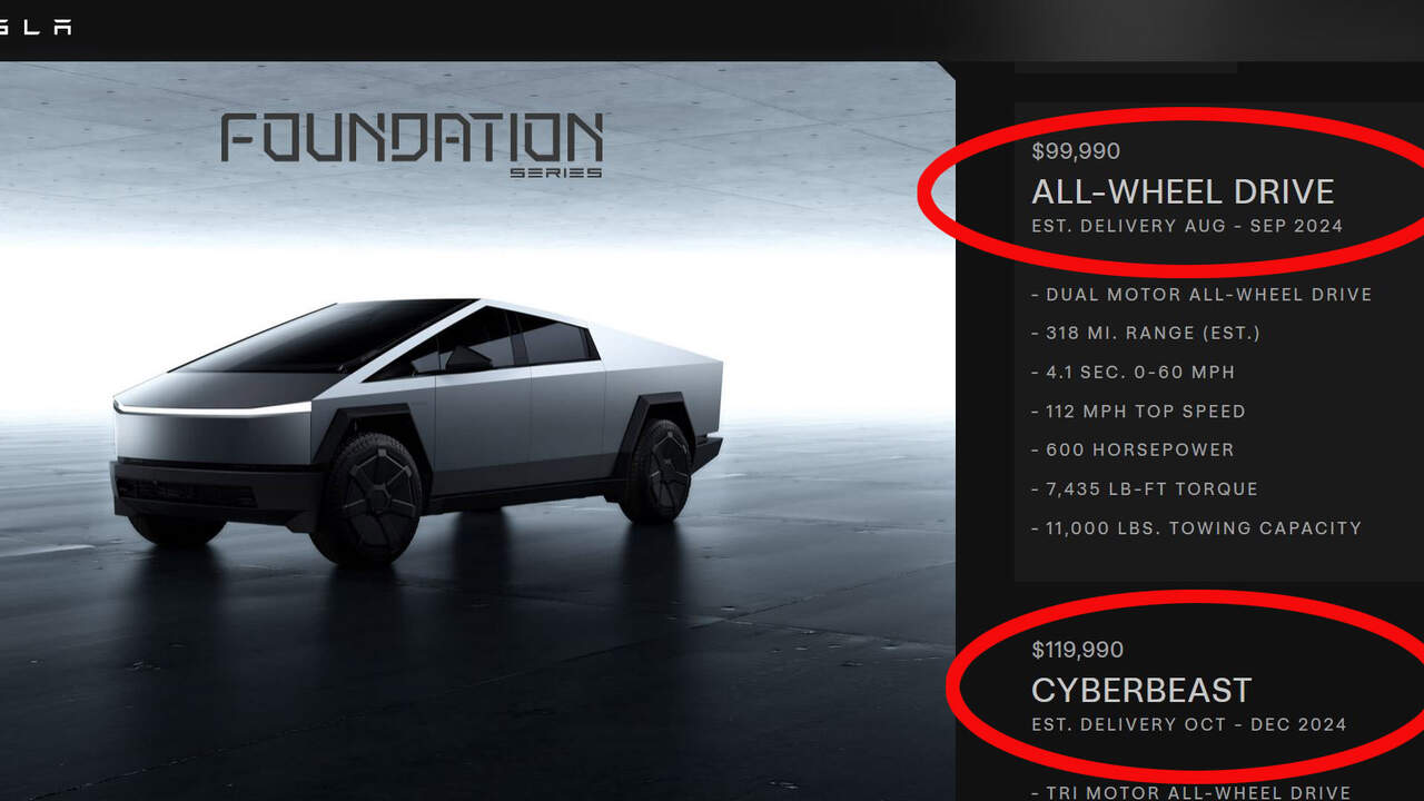 Tesla Cybertruck Reichweite Preis Marktstart AUTO MOTOR UND SPORT