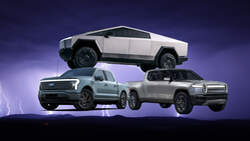 Tesla Cybertruck vs. Rivian R1T vs. Ford Lightning