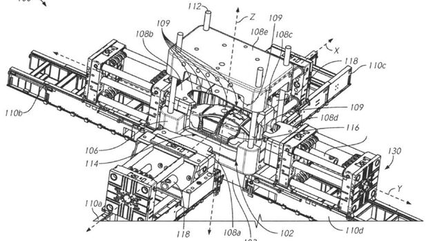 Tesla Druckgussmaschine Patent