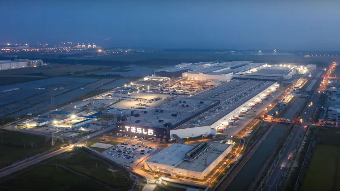 Tesla Gigafactory 3 in Shanghai