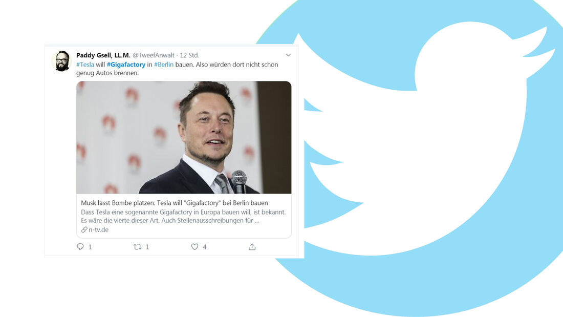 Tesla Gigafactory Twitter Reaktionen