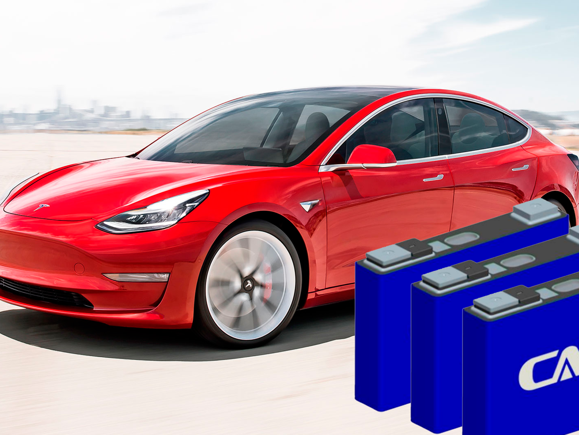 Tesla Model 3 in China billiger dank Eisen-Phosphat-Akku
