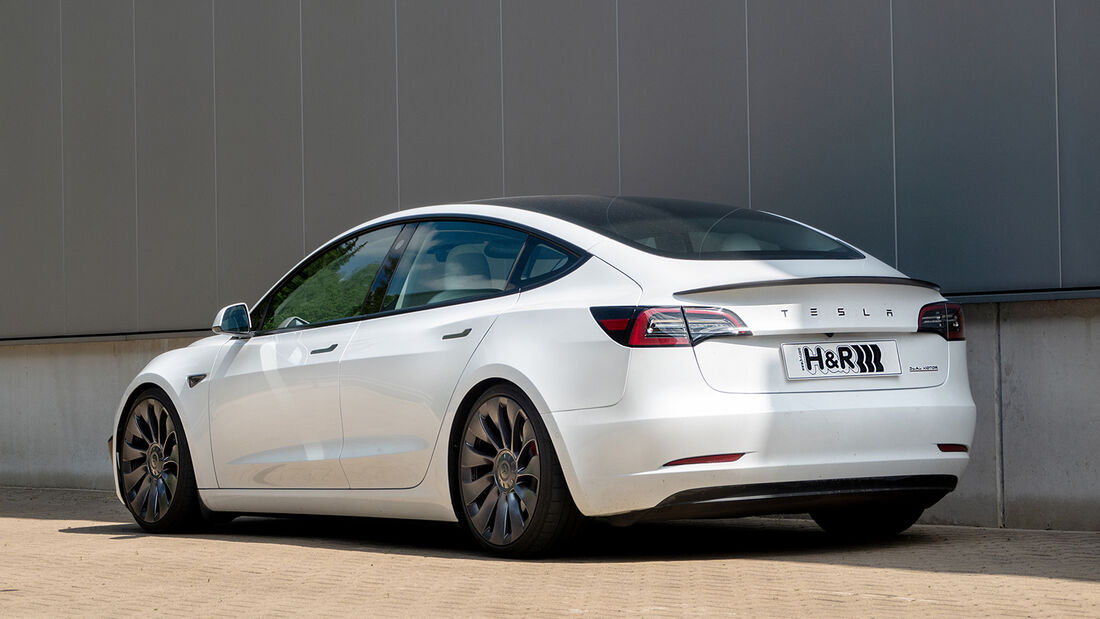 H&R Sportfedern für den Tesla Model 3