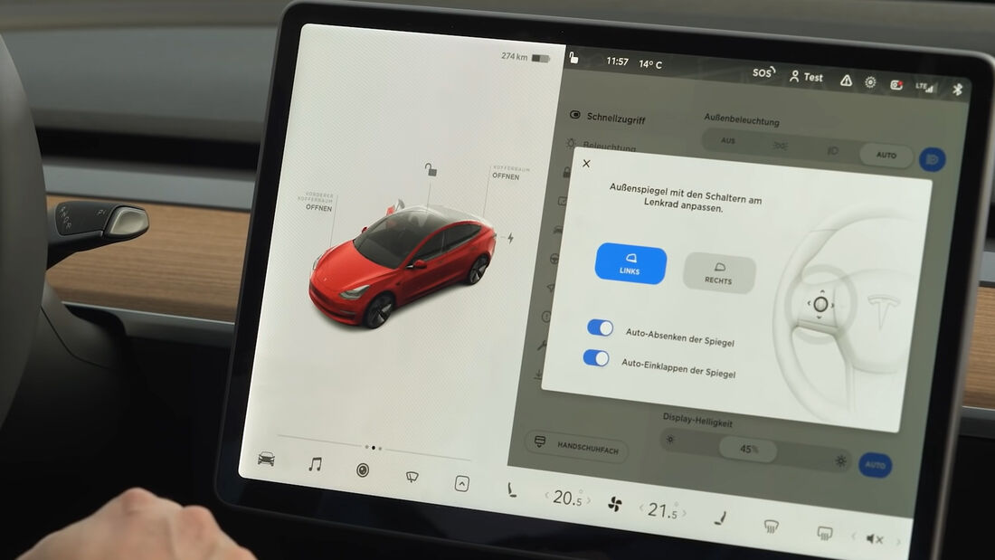Tesla Model 3 Long Range 2021 Elektroauto Supertest Bloch