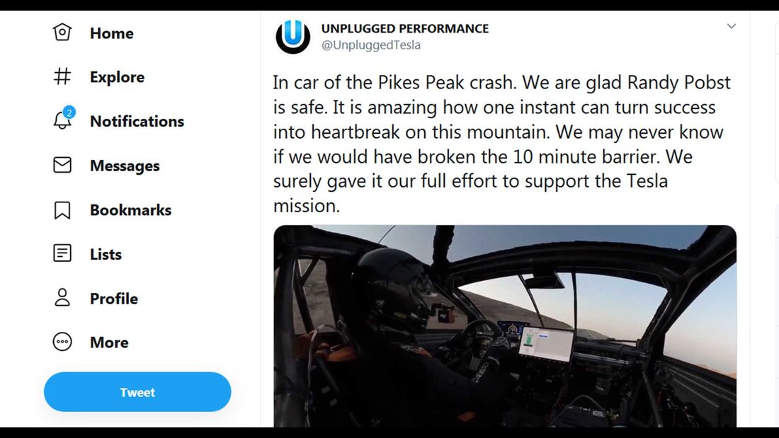 Tesla Model 3 Pikes Peak 2020