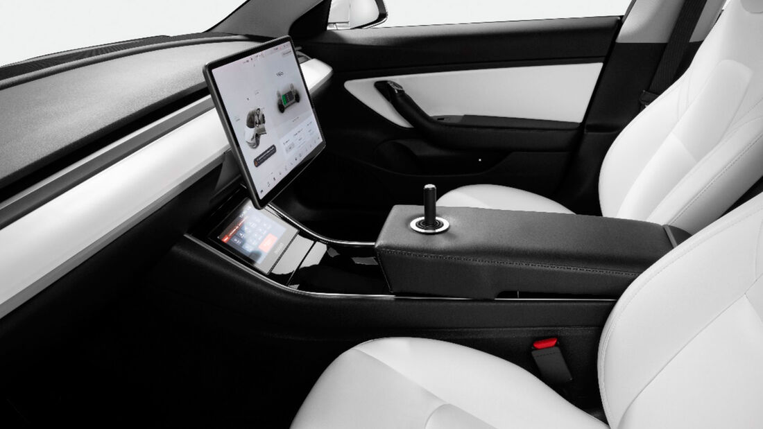 Paravan Space Drive: Tesla Model 3 ohne Lenkrad