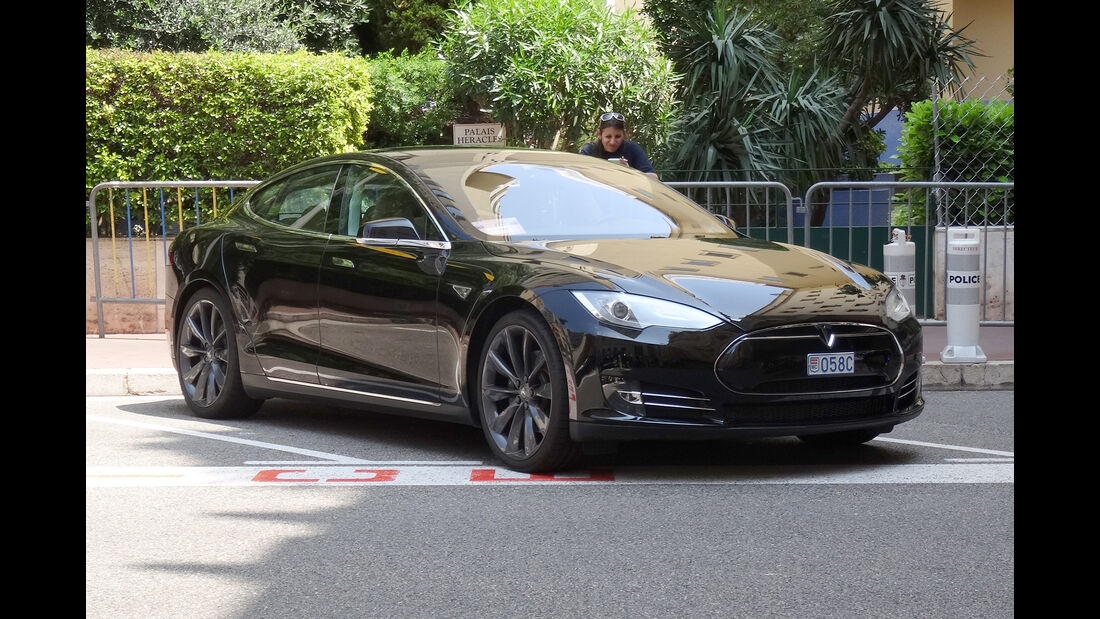 Tesla Model S - Carspotting - GP Monaco 2017