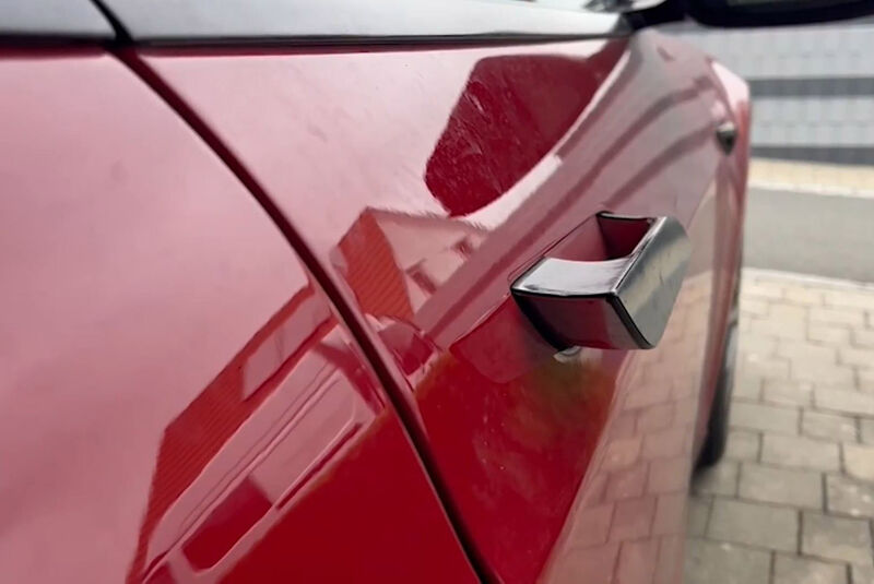 Tesla Model S Nach-Facelift Türgriffe außen