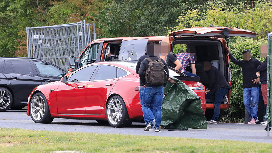 Tesla Model S Nordschleifenrekordversuch