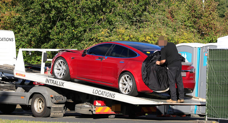 Tesla Model S Plaid Auf Dem Nürburgring Operation Ring