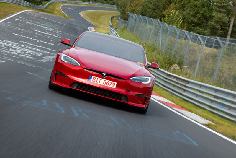 Tesla Model S Plaid Nürburgring-Rekord